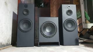 tower speakers and subwoofer active