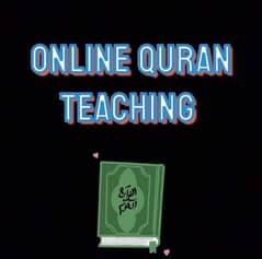 I'm teaching Quran and Arabic language. online and home