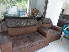 3 seater sofa and floor lamp for sale