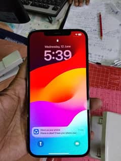 iPhone 12 Pro Max 256GB With Box PTA Approved Face ID Failed BH 80+