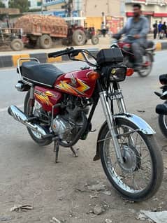 Honda 125 2021 model Islamabad number