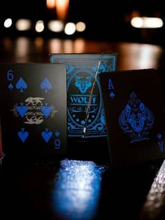 alpha wolf playing cards deck