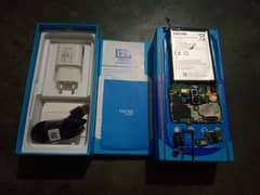 Tecno camon 16 pro 6 128 board and original box and chargerbettri oneh