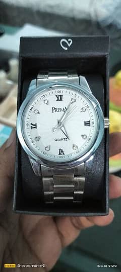 Quartz Prema Men's watch/ branded