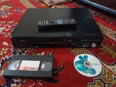 panasonic vcr and dvd recorder original remote hdmi ok and new cond