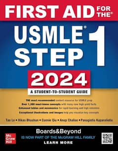 USMLE STEP 1 FIRST AID 2024