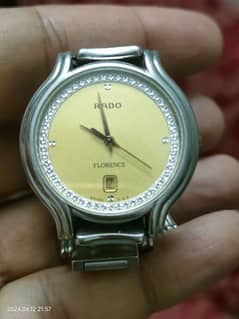 Rado FLORENCE watch Date Indicator 129.3645. 2 Quartz Diamond Accent