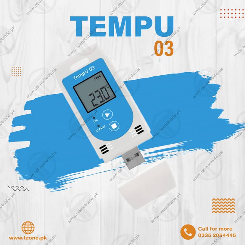 Tempu-03 Industrial Temperature & Humidity Data Logger(vi) 0