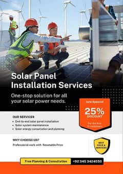 Solar Panel Installation service
