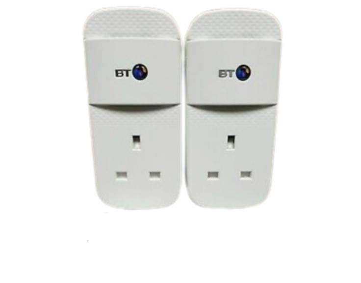 BT Mini Connectors Gigabit 1000Mbps 1GB Powerline Adapters 0