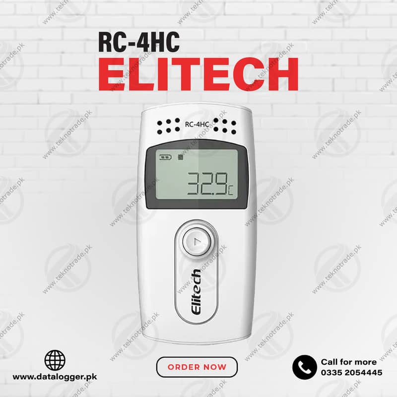 Rc-4hc Temperature and Humidity Data Logger(ii) 0