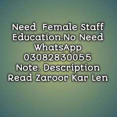 Need Female Description Zaroor Read Karen