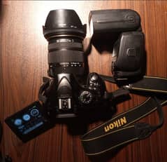 Nikon D5200 with sigma 17-50 , 2.8 and flash SN600N