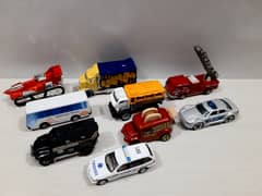 Different Preloved Metallic Cars.