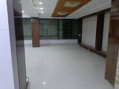 7,Marla Commercial Fist Floor Hall Available For Rent In Johar Town Near Jinah hospital Main Road