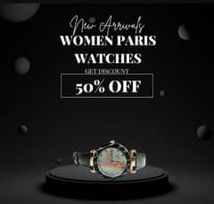 Women's watch available all over Pakistan