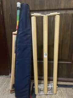 tape ball bat and wickets
