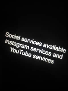 Instagram followers or YouTube subscribers available and many more