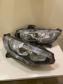Civic X front headlights original ( came with the car)
