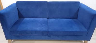 5 seater velvet sofa set