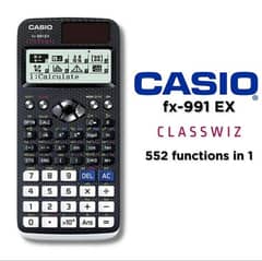 CASIO_ClassWiz fx-991EX Calculator with 552 Functions in 1