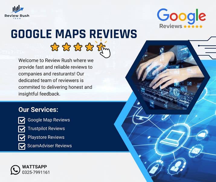 Google Maps Reviews/Social Media Services 0