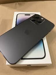 iPhone 14 Pro Mx jv 256 gb wth packing Box Or charger cable available