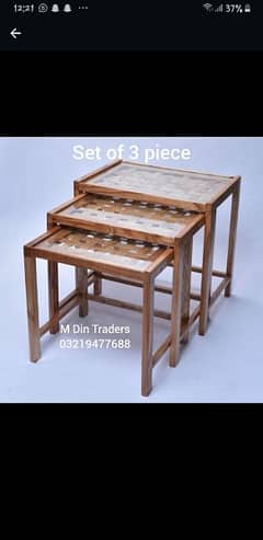 Nesting table / nut set / center table