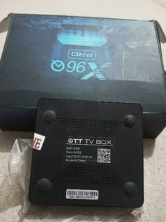 x96 pro 4Ksmart tv box 4gb/64gb