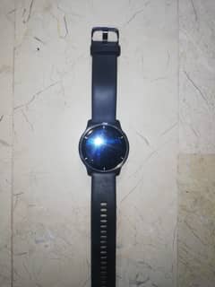 Veun R2  slate stainless steel Bazel with black case and silicone band