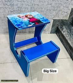 study table for kids . blue and red colour