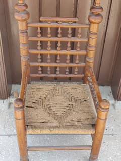 one wood chair