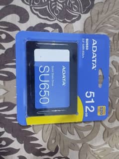 AData 512 GB SSD NEW Pin packed (0323-6472398)