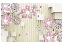 3D Wallpaper / Customized Wallpaper / Canvas sheet / Flex Wallpaper