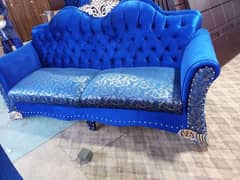 sofa 5 setar blue color larje size