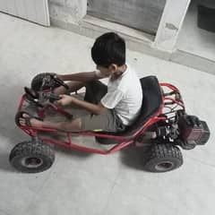 4 Wheels Petrol Car for kids.