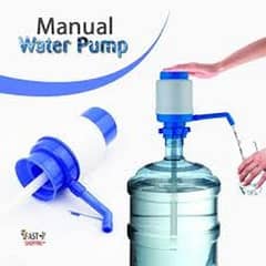 Manual hand press water dispenser pump for 19 liter bottles