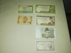old Pakistani currency for sale.
