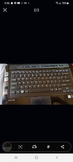 beautiful new condition laptop Sony