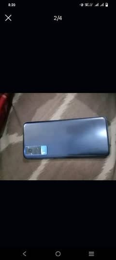 vivo y51s 8 128 with box & charger