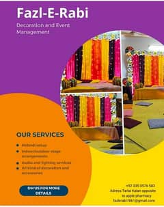 event management andTour guides