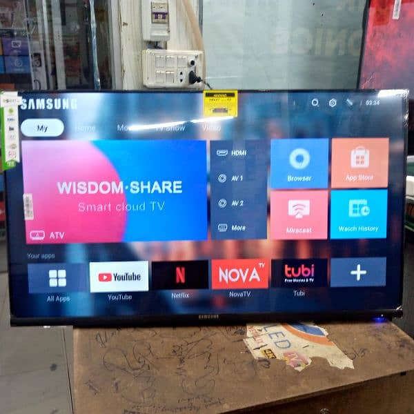 43 inch WiFi led Tv New model Box pack 03225848699 2