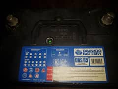DAEWOO  big size DRS_85 DRY BATTERY 10/10 CONDITION  0310/4790701