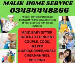 PROFESSIONAL MAID,BABY SITTER, PATIENT ATTENDANT, COOK, HELPER. . . .