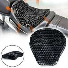 Motorcycle Honeycomb Gel Seat Cushion 3D Mesh Fabric