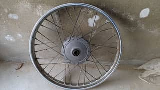 125 front Wheel With Drum Ok Used hai