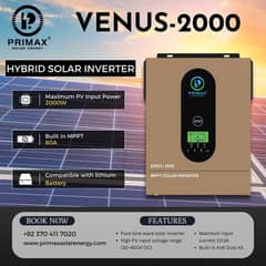 Primax venus 2000 Hybrid Solar Inverter . . .