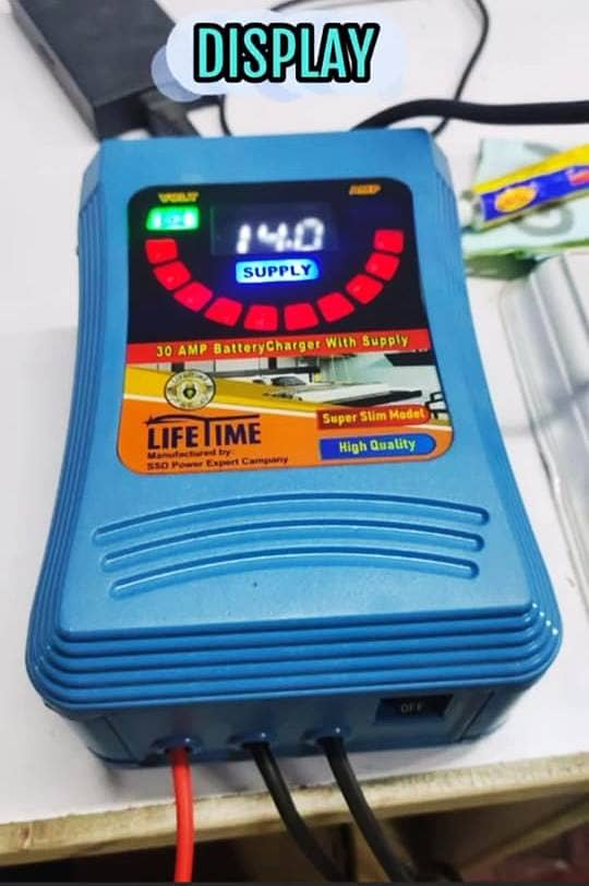 Original Lifetime battery charger with DC Supply for all type batterys 2