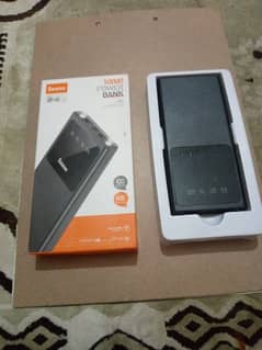 Geman 10000 mAh power bank almost new with torch