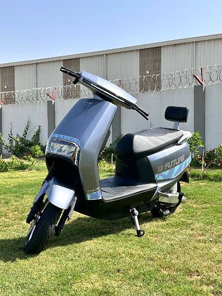 Electric Scooty Cruise Model By YJ Future 2024 New Zero Meter 4
